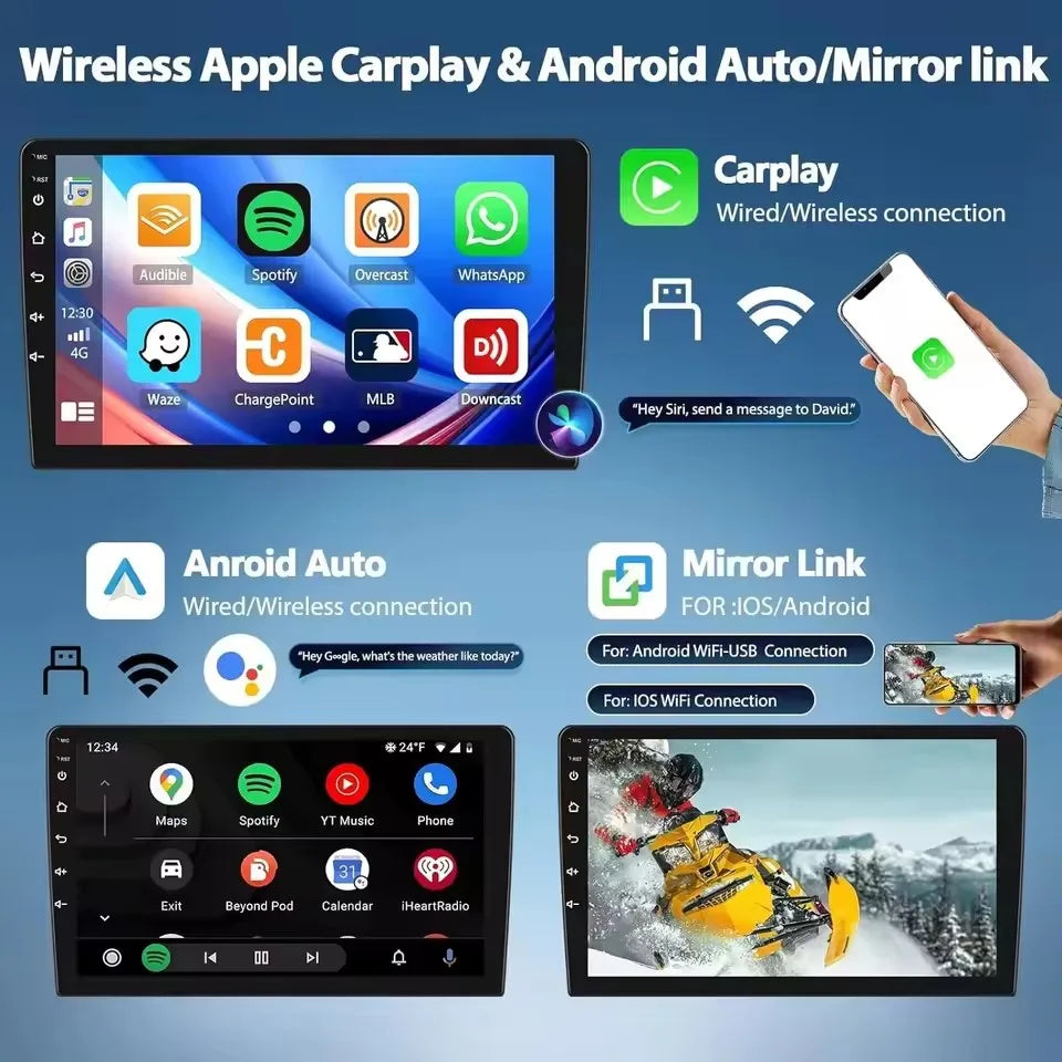 Android 15 CarPlay Auto für Honda Accord 8 2008 2009 2010 2011 2012 Autoradio Multimedia Player Head Unit GPS DSP Audio WIFI+4G