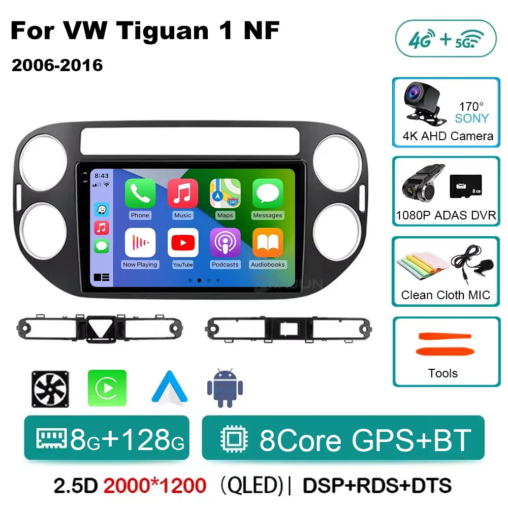 VW Tiguan/Golf Plus — Qualcomm, Wireless CarPlay