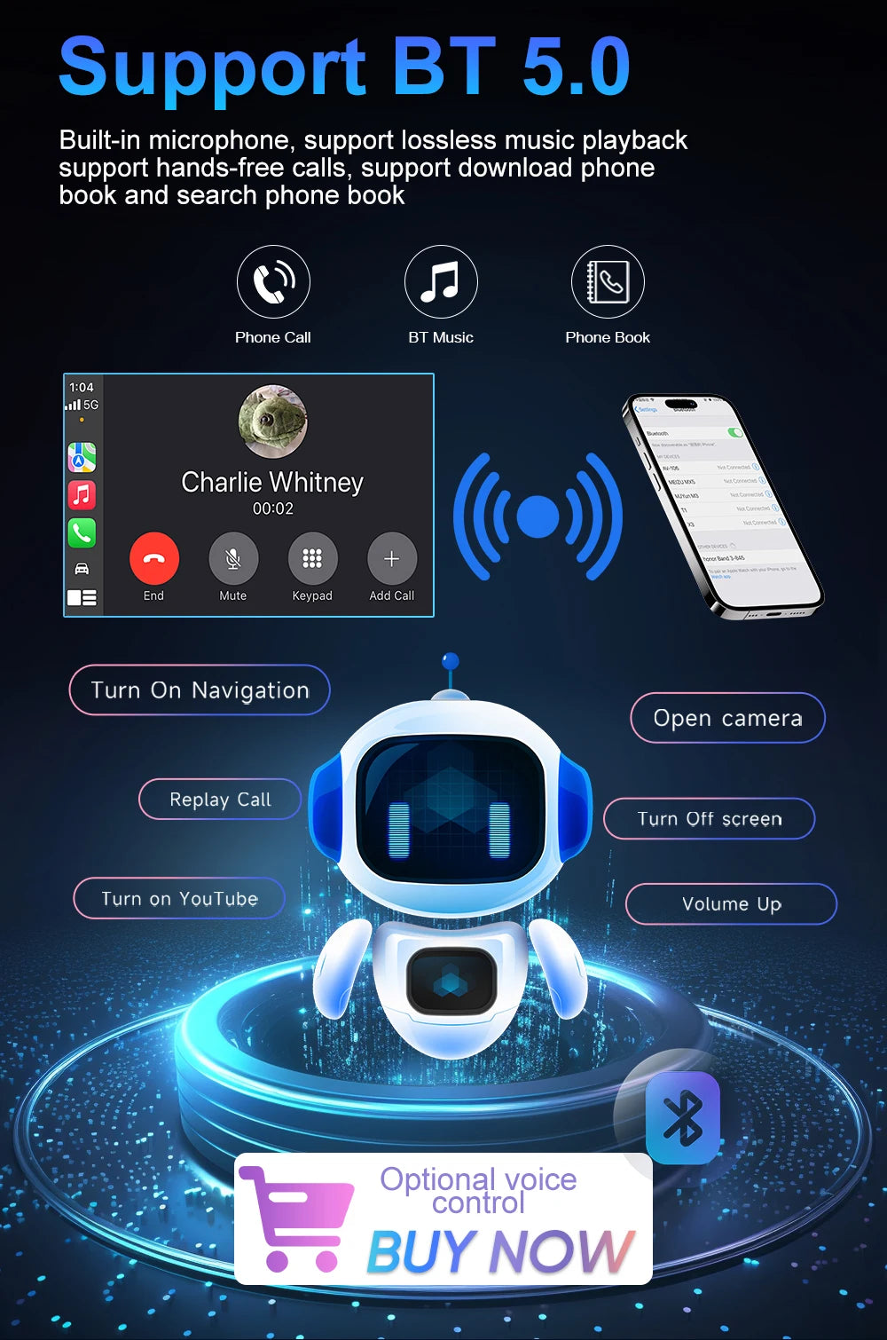 Peugeot 3008/5008 — Android 16, Wireless CarPlay