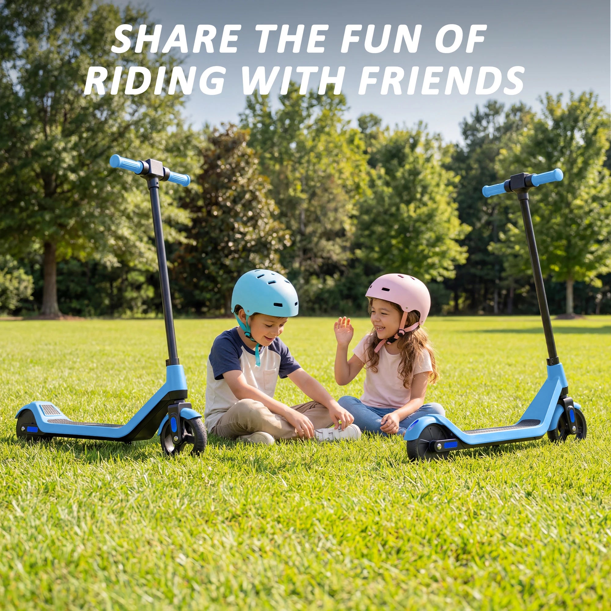 Todimart Electric Children, maximum speed 16 km/h, range 8-10 km, children 6-12 years old, LED screen