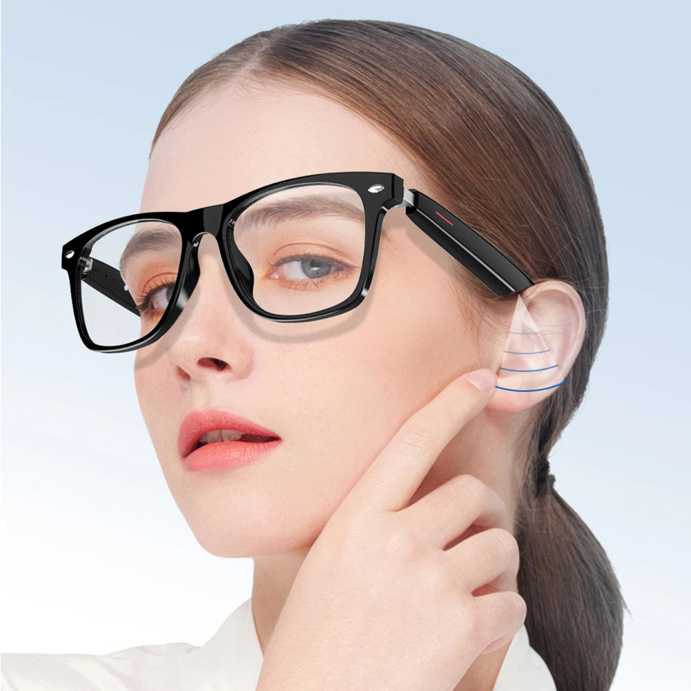 AI Sport Glasses — Camera, Open-Ear Speakers