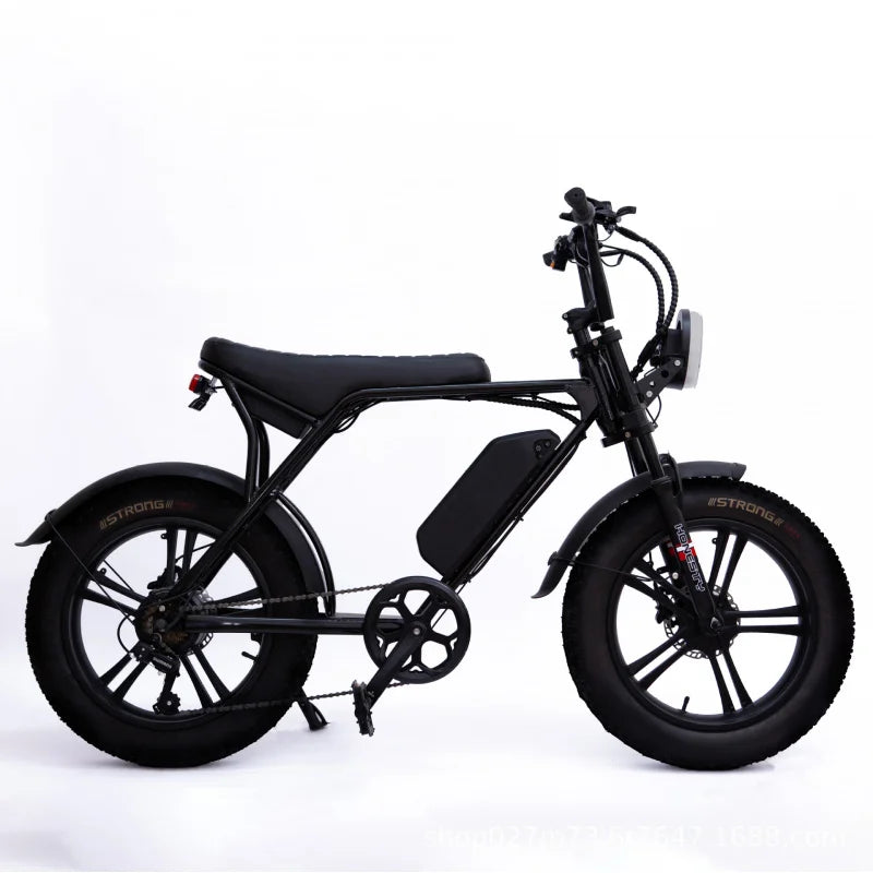 Mountain E-Bike — 500W Motor, 48V Battery