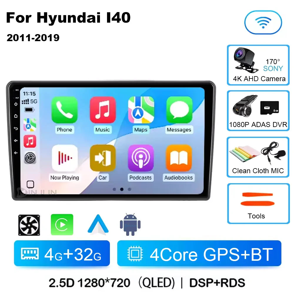 Hyundai i40 — Android 15, Wireless CarPlay