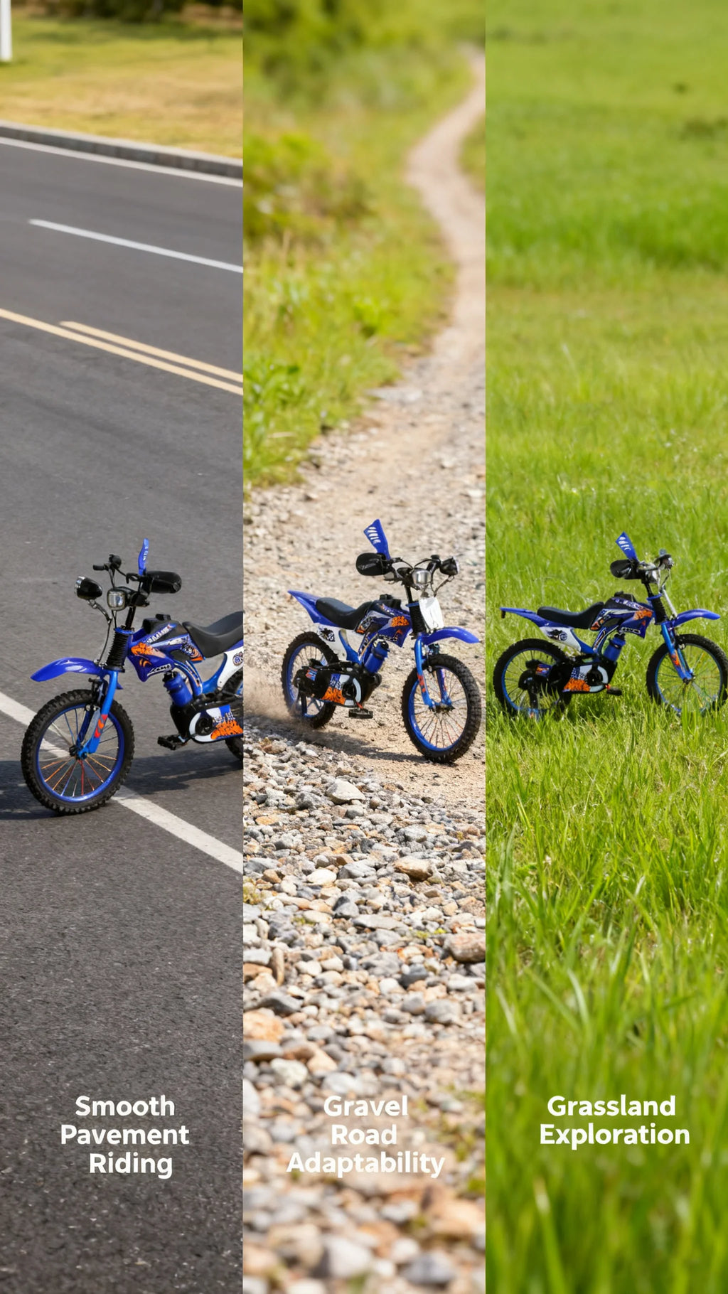 Kids Off-Road Bike — 12/16", Pedal Bicycle