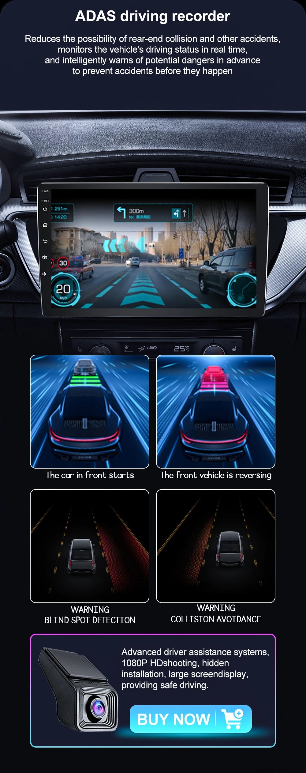 Peugeot 308 Car Radio — CarPlay, 5G WiFi