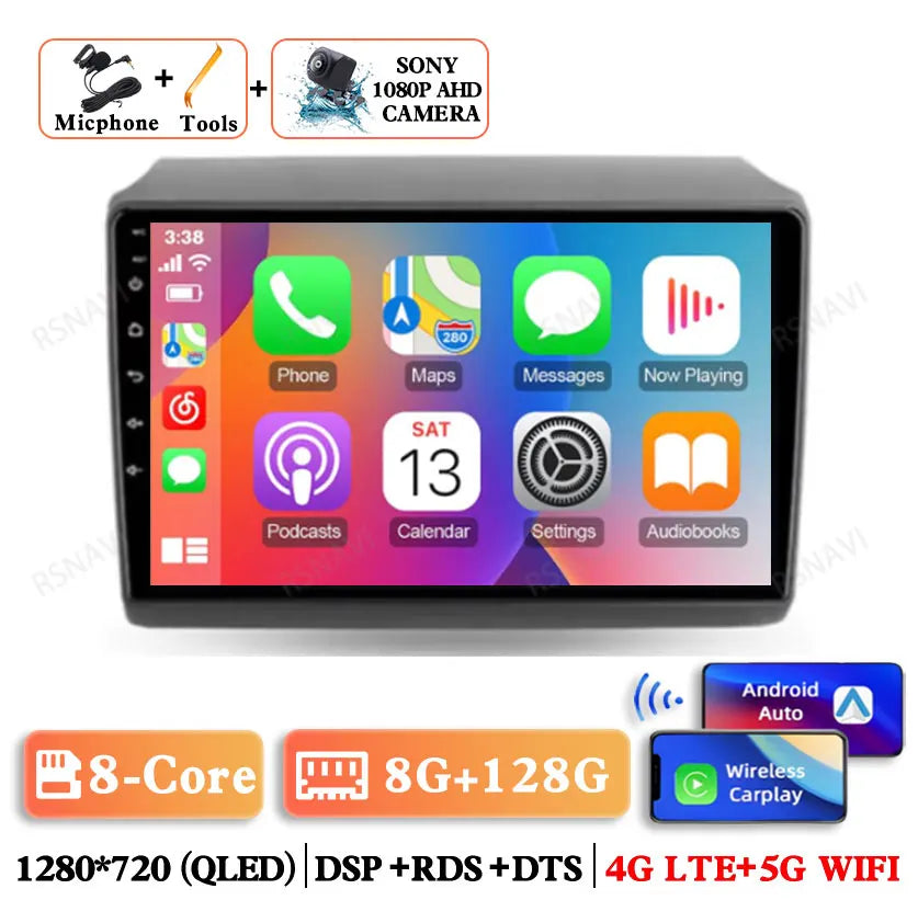 Android 15 Car Radio — Compatible with Fiat Ducato | 5G WiFi | GPS