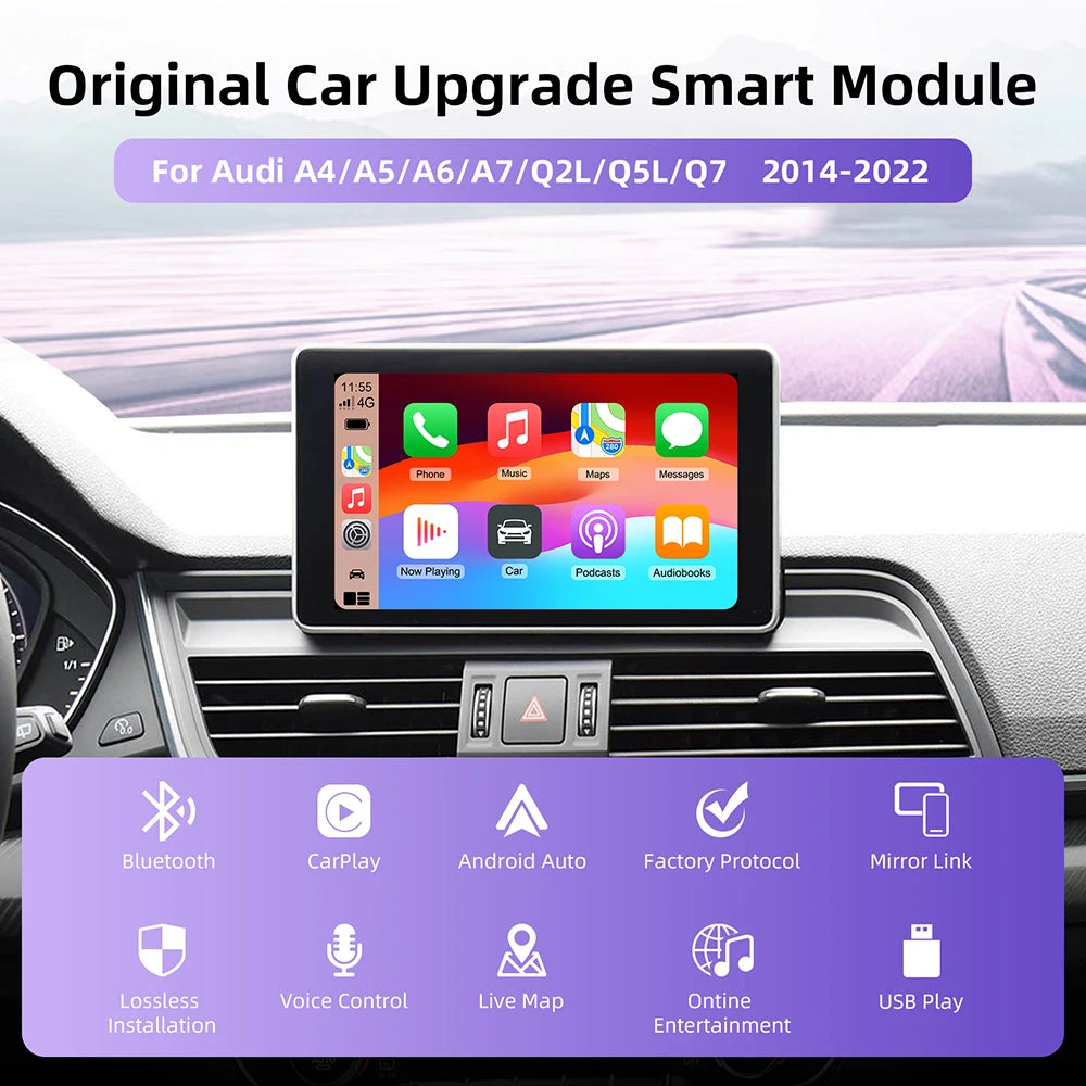 CarPlay MMI Interface — Audi, Mirror Link