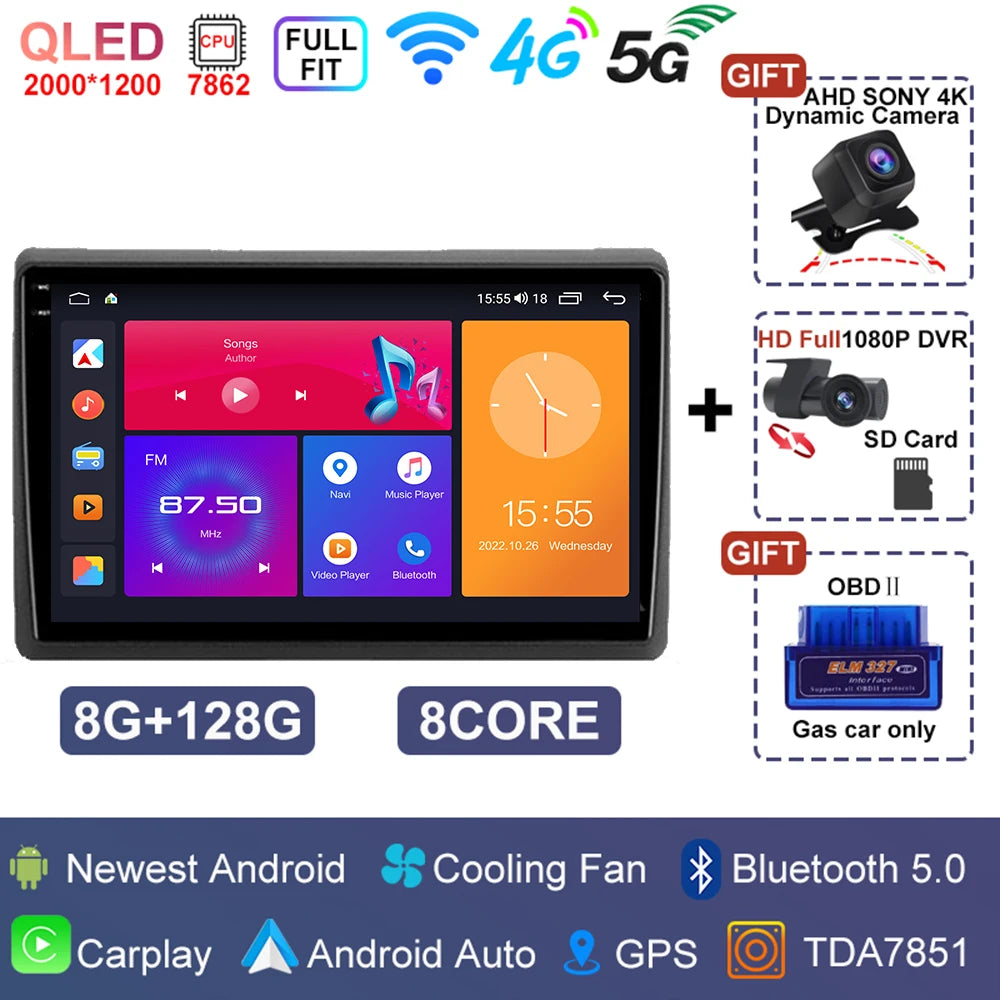 Dacia Duster Android 15 — GPS, CarPlay, Multimedia