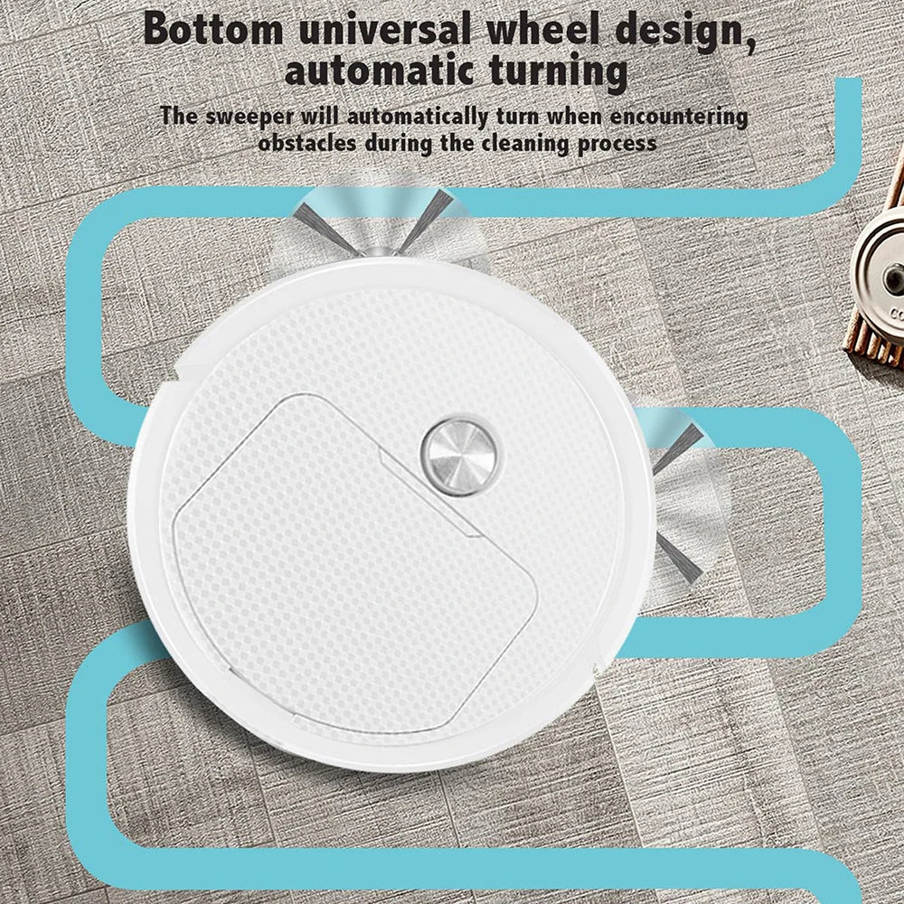 Smart Mini Robot Vacuum — Sweep, Mop, Wireless