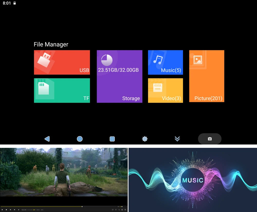 Carsanbo 10,1" Auto-Kopfstützenmonitor – Android 11, 1080P IPS Touch, 73 Auto-Logos