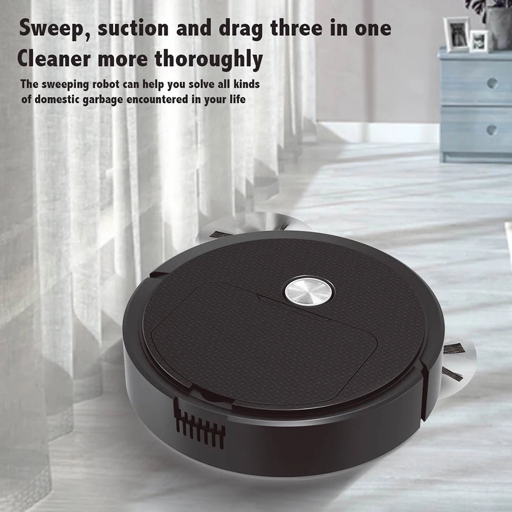 Smart Mini Robot Vacuum — Sweep, Mop, Wireless