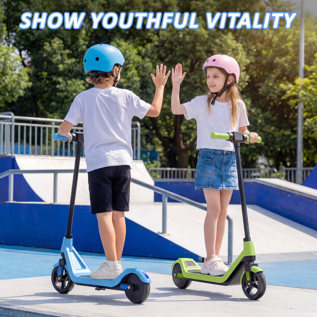 Todimart Electric Children, maximum speed 16 km/h, range 8-10 km, children 6-12 years old, LED screen