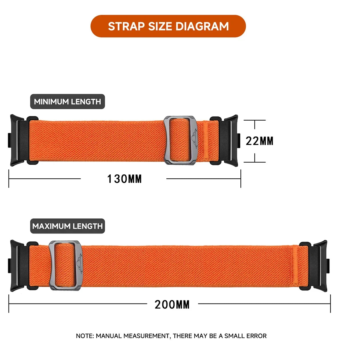 Nylon Loop Strap — Redmi Watch, Xiaomi Band