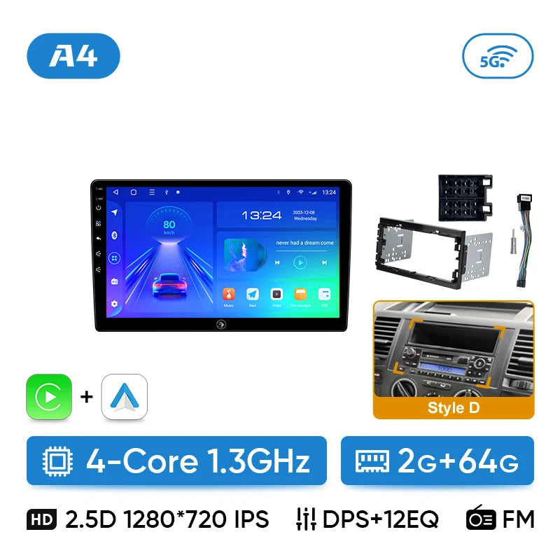 VW Amarok/T5 — Wireless CarPlay, HDMI, Android