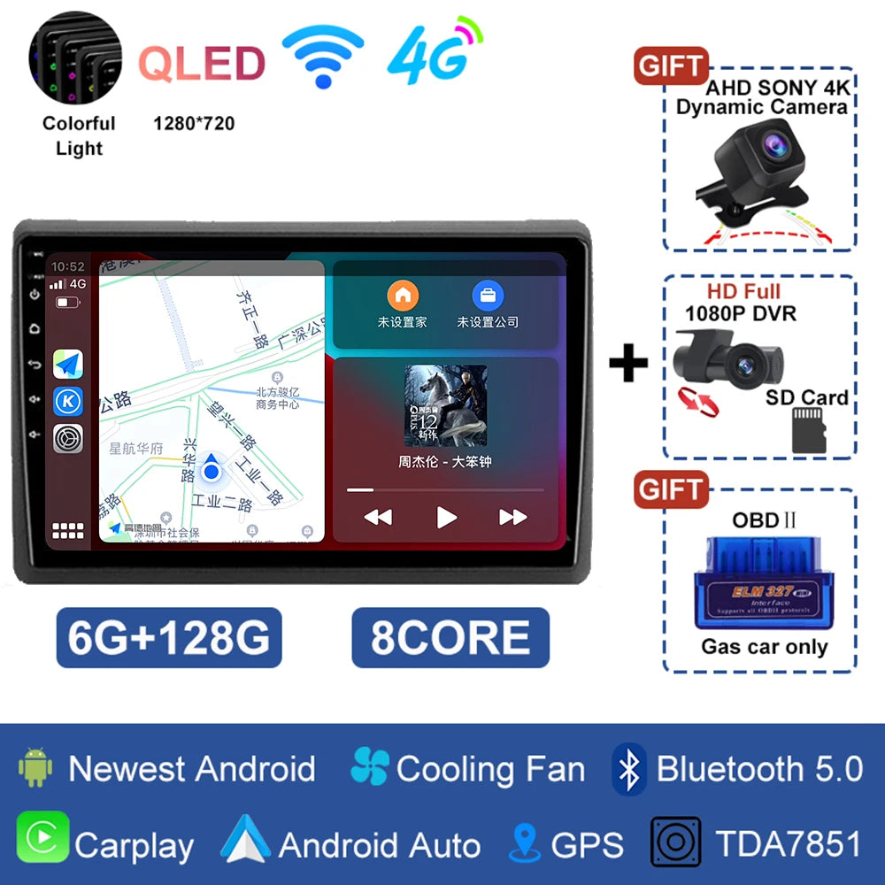 Dacia Duster Android 15 — GPS, CarPlay, Multimedia