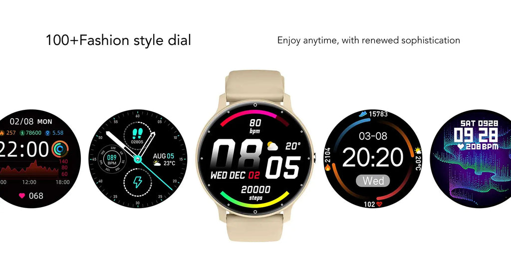 OLEVS 8201 Watch — IP67, Fitness Tracking