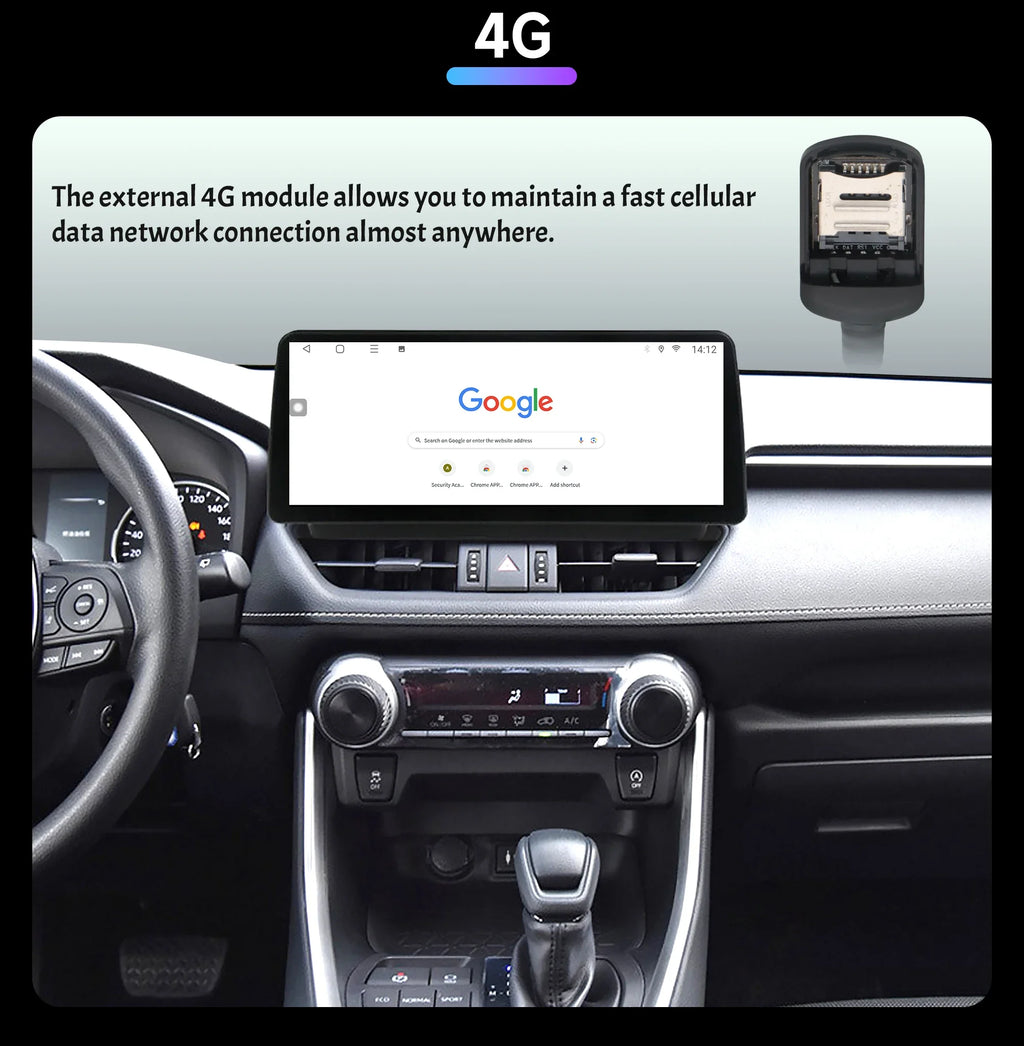 12.3" Android Radio — Honda Civic, CarPlay