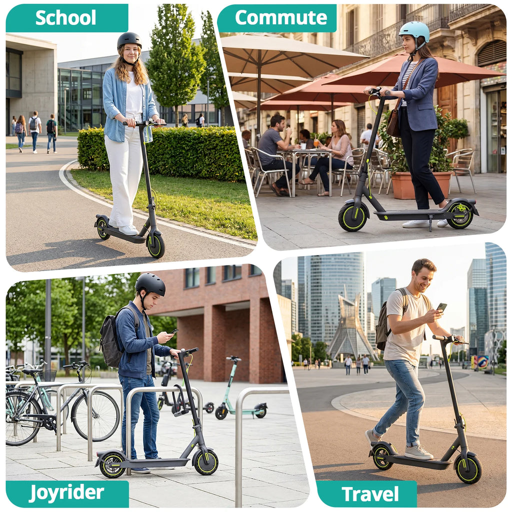 SEEMAR S1PRO Adult electric scooter, 36V 7.8AH, 350W (500W), 25-35KM, 8.5-inch tires Foldable e scooter with APP