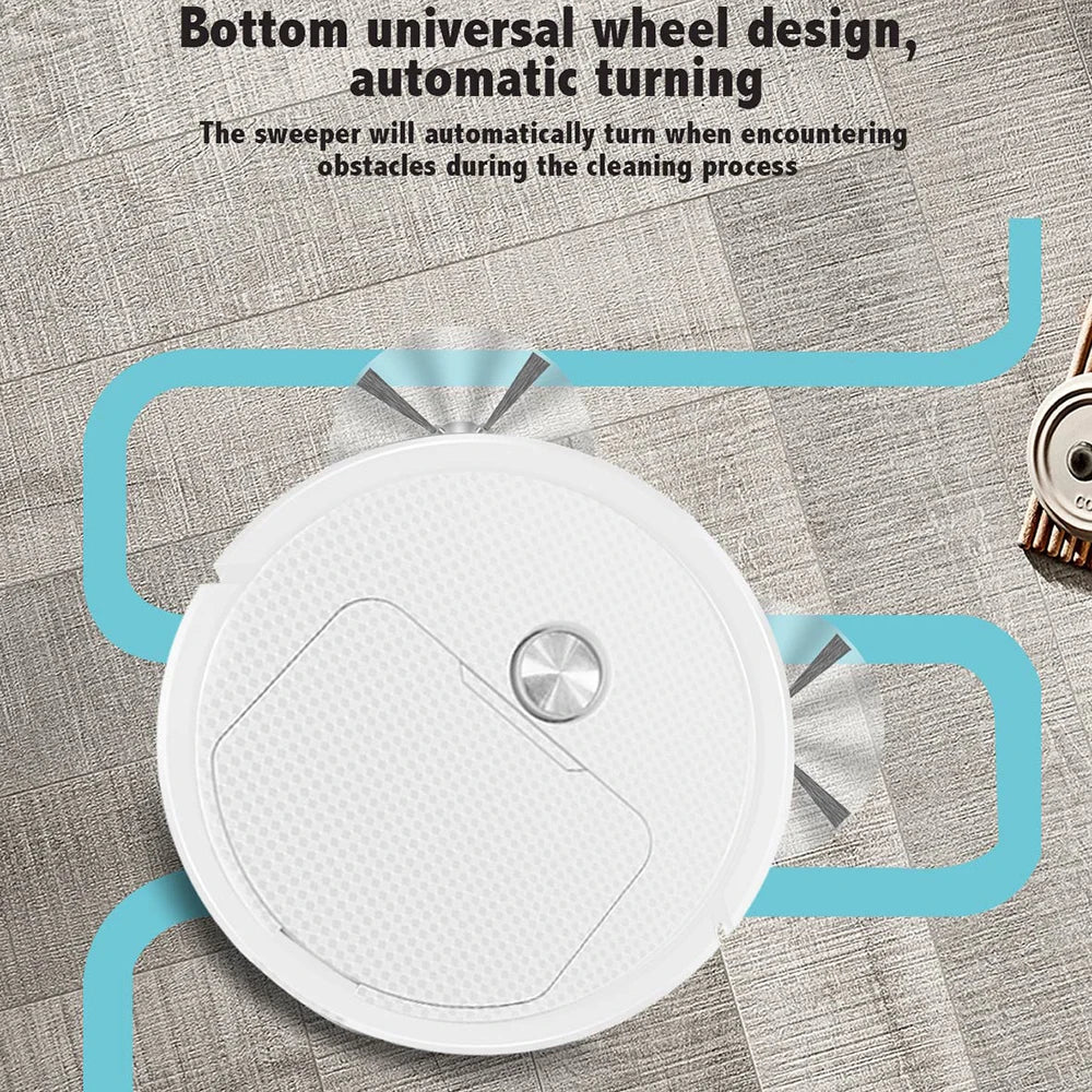 Smart Mini Robot Vacuum — Sweep, Mop, Wireless