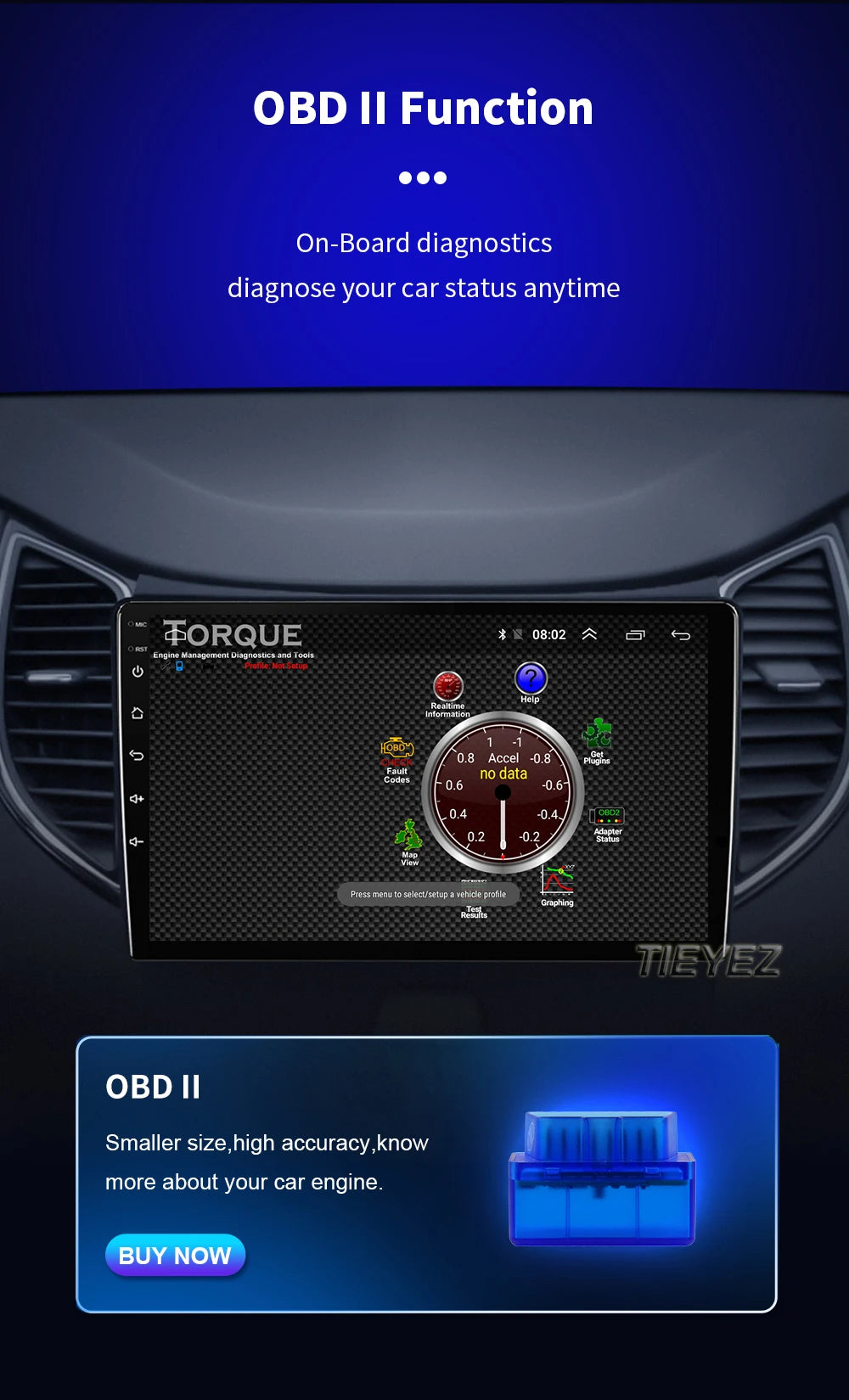 VW Polo/Jetta — Android 15, 2K QLED