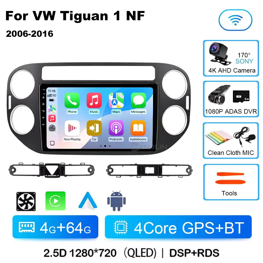 VW Tiguan/Golf Plus — Qualcomm, Wireless CarPlay