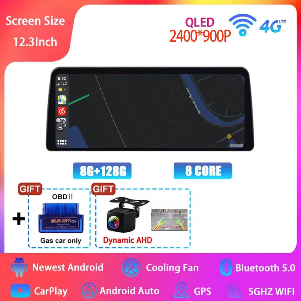Honda CR-V 12.3" — QLED, Android 15, CarPlay