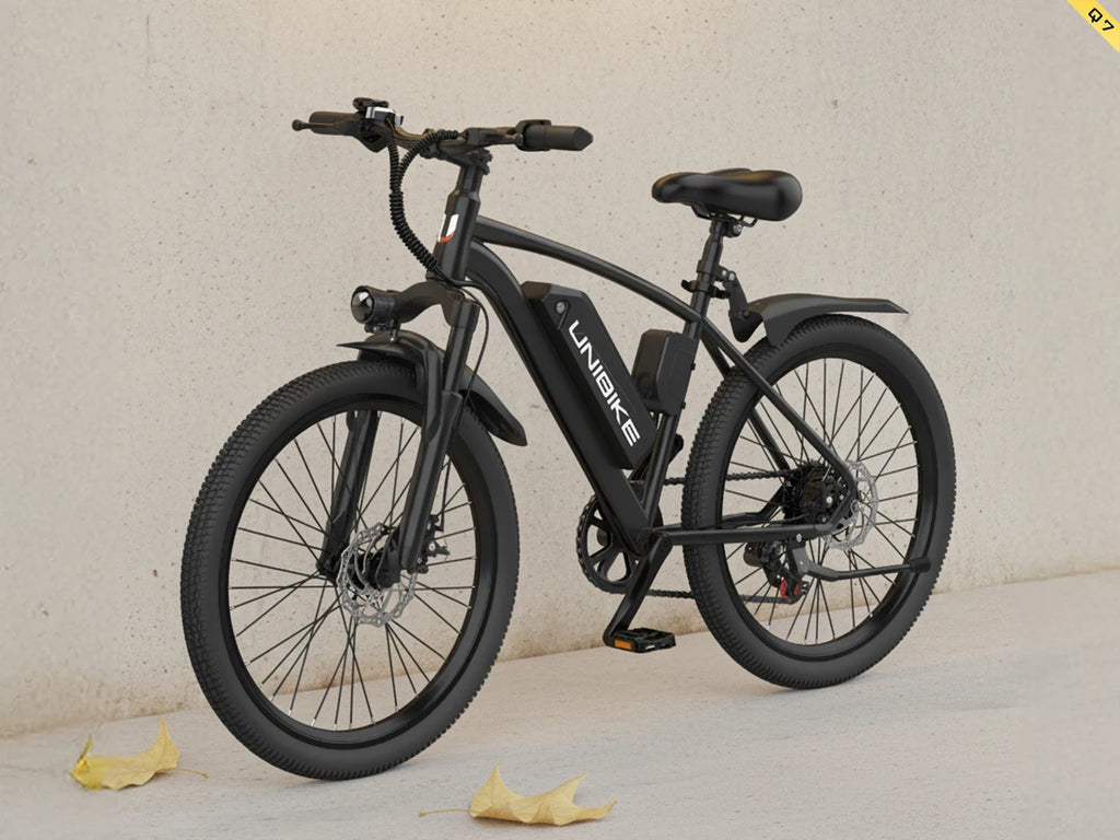 UNIBIKE Q7 Adult Electric Bike 250W Motor 36V10AH Battery E-bike Folding City Commuting 26 Inch Tire Portable Electric Bicycle