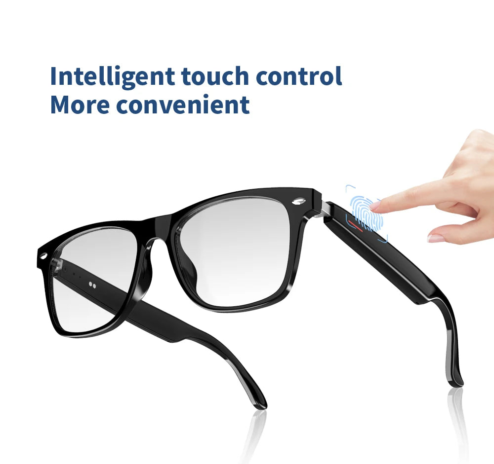 SENBONO E13 Smart Glasses — Blaulichtfilter, polarisiert, integriertes Mikrofon und Lautsprecher
