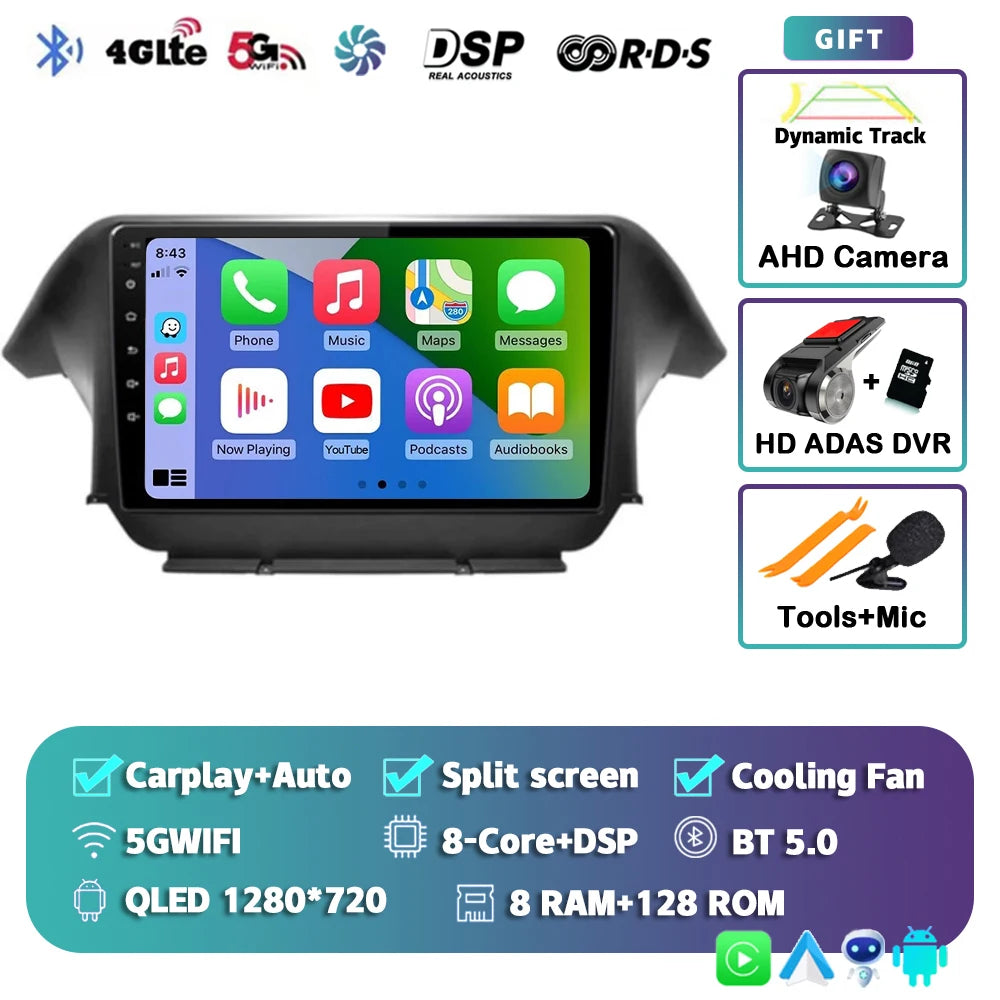 Honda Odyssey Android 15 — DSP, CarPlay, 4G