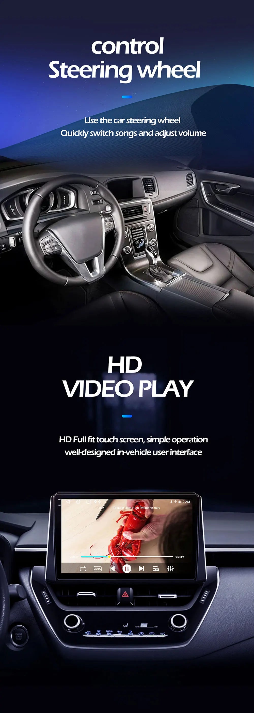 Peugeot 2008/208 — Android 16, CarPlay, GPS