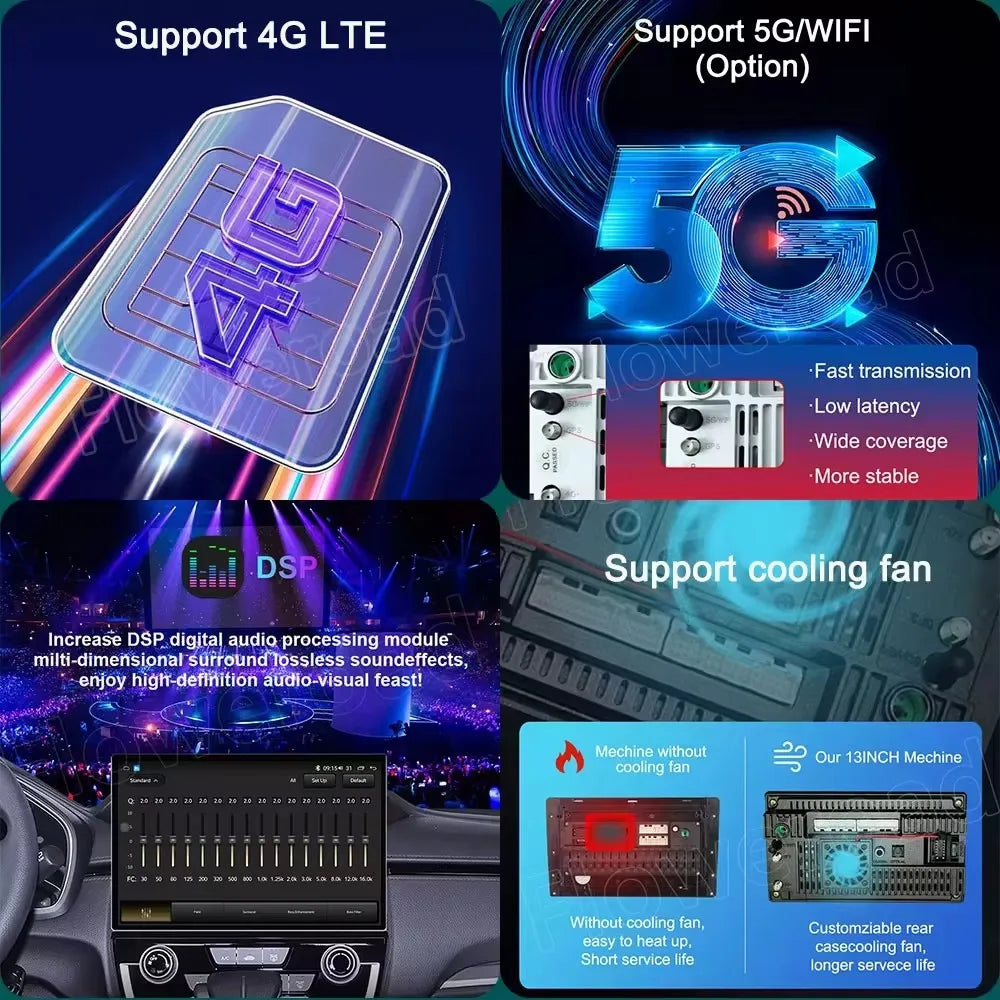 Jeep Wrangler JK — Android 15, CarPlay, Multimedia