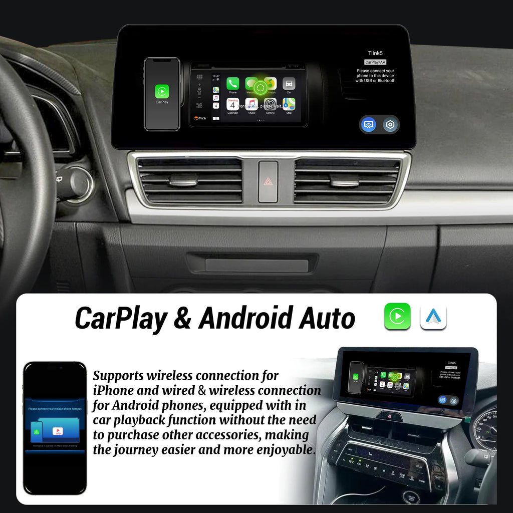 12.3" Android Radio — Honda Civic, CarPlay