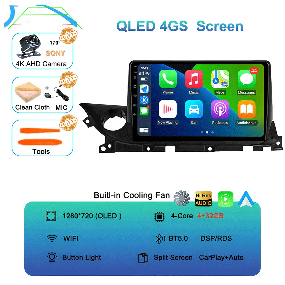 Mazda 6 Atenza — Android 15, DSP, CarPlay