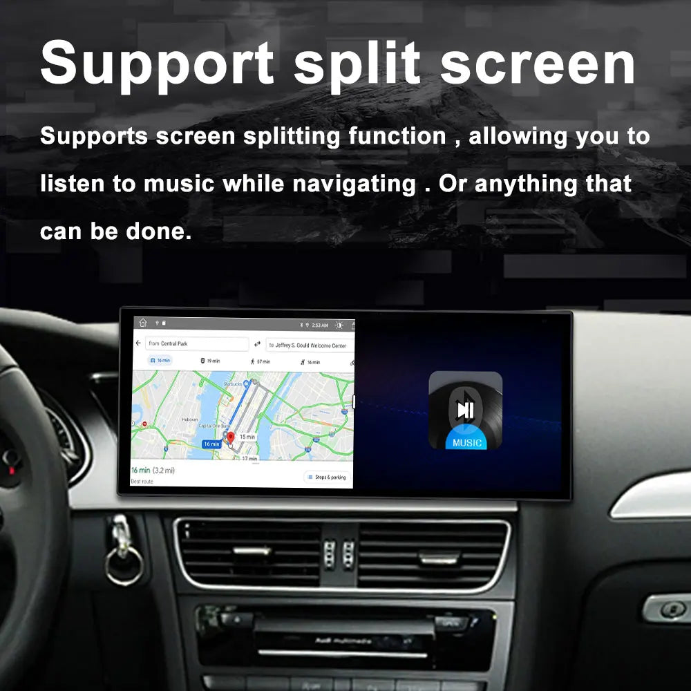 Audi A4 B8/A5 — RHD CarPlay, DSP, WiFi