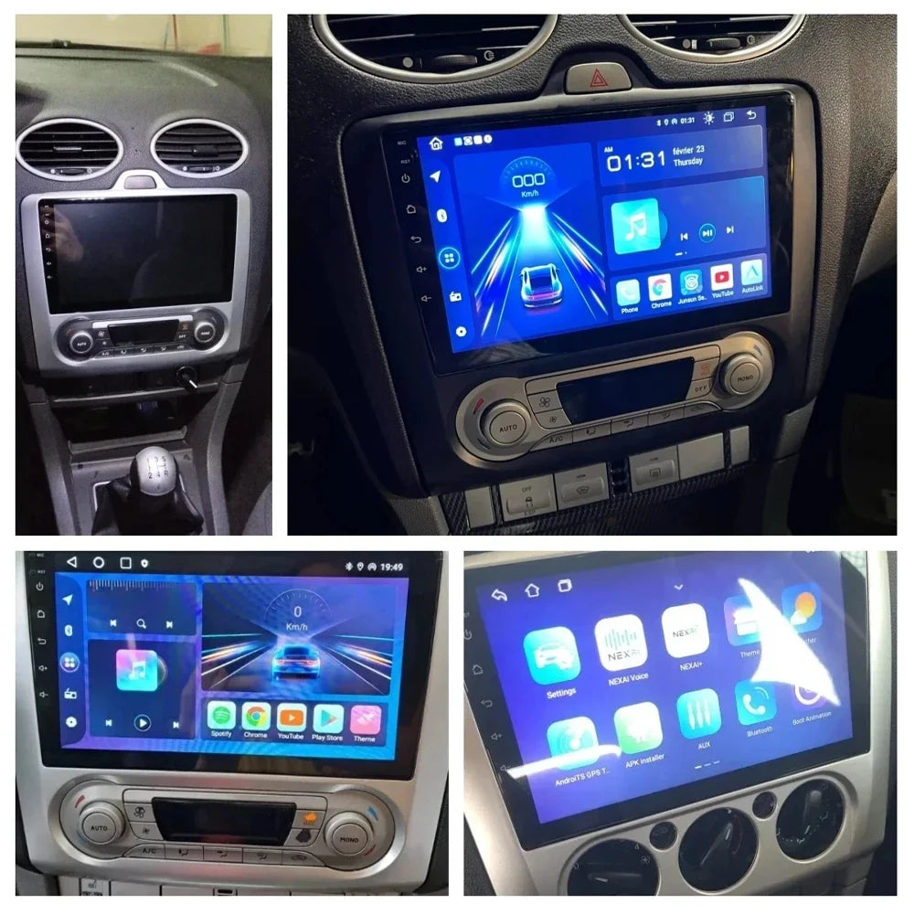 Ford Focus Android 15 — Wireless CarPlay, WiFi
