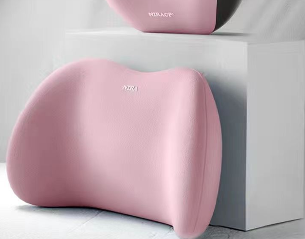Memory Foam Car Headrest & Lumbar Support Set