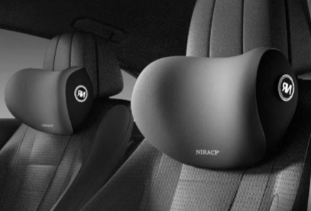 Memory Foam Car Headrest & Lumbar Support Set