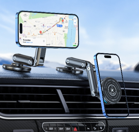 Car Mount Semiconductor Refrigeration Cooling Instrument Panel Adhesive Car Supplies New Navigation Rack Cross-Border