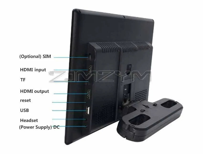 Headrest TV 13.3" — Android 11, Touchscreen