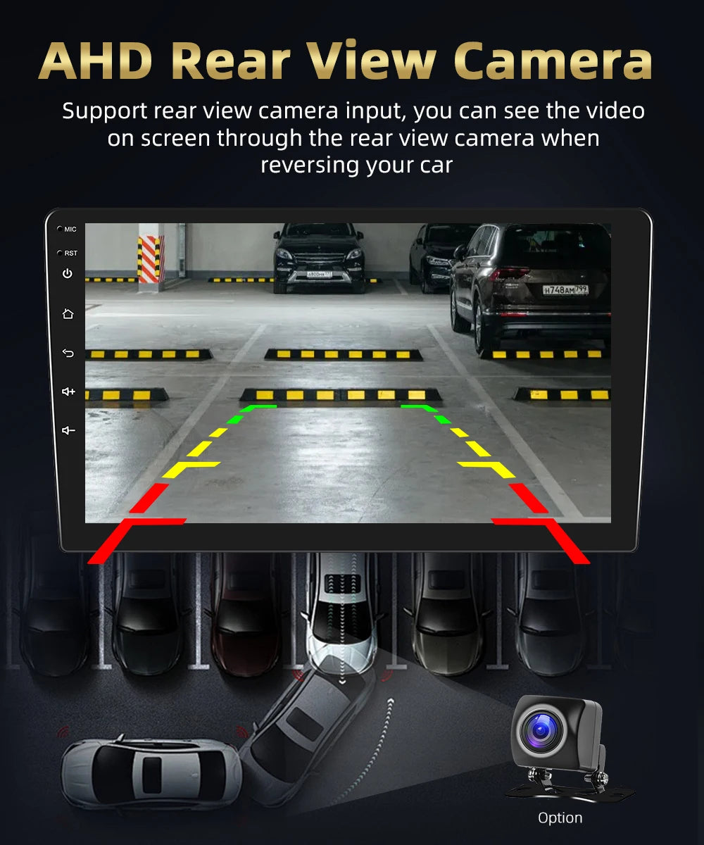 Podofo Hyundai Santa Fe — 8+128G, CarPlay, 4G