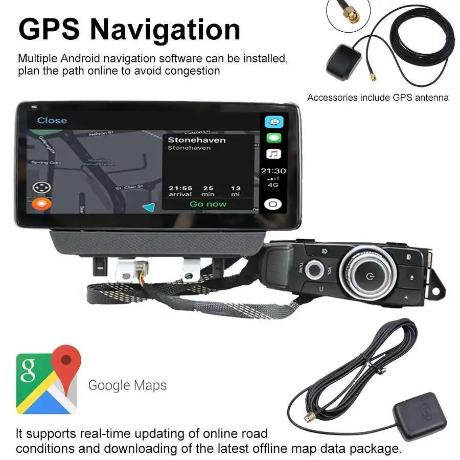 Android 13 Radio — Mazda, CarPlay, GPS