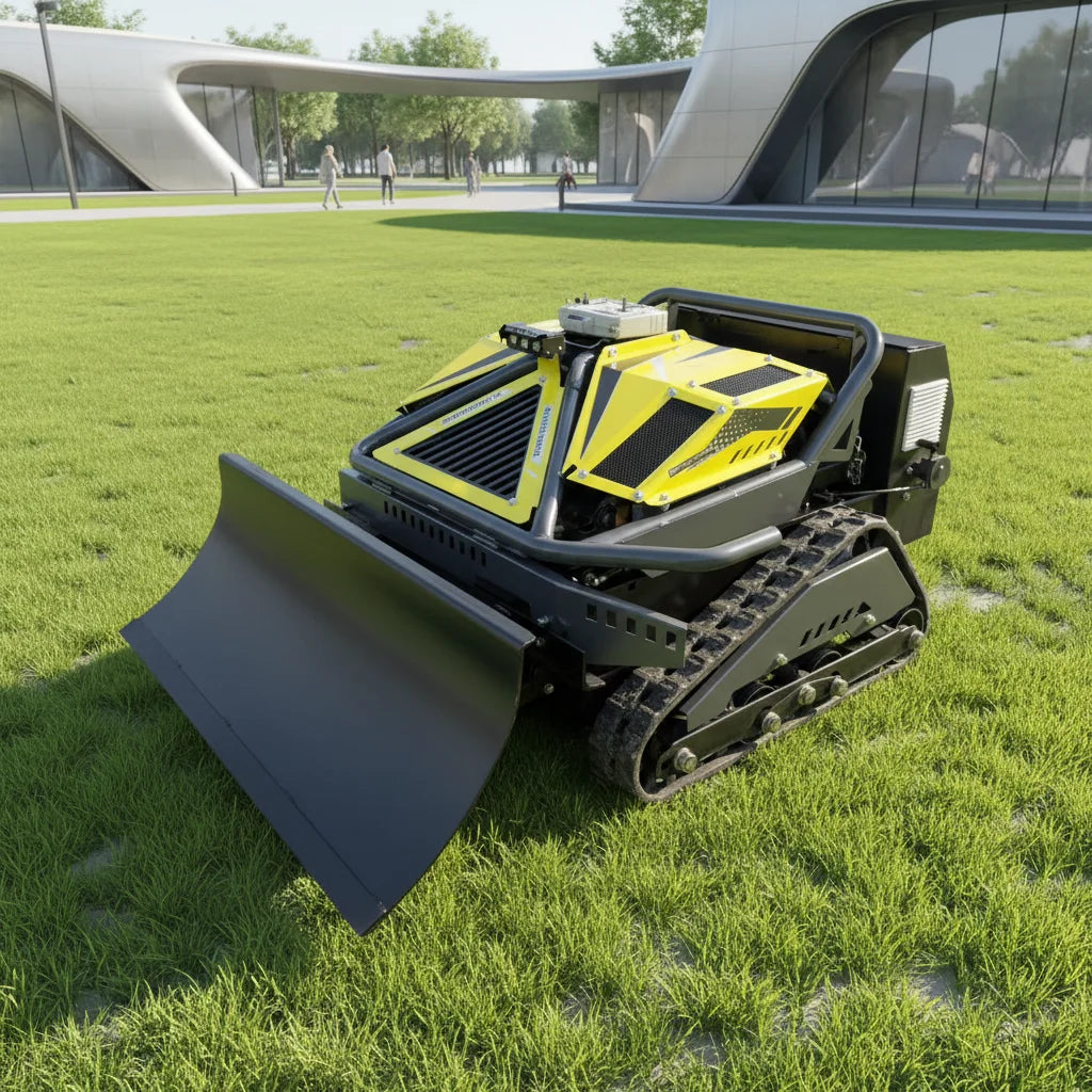 Remote Control Lawn Mower Automatic Smart Robot Lawn Mower Electric RC Grass Cutter for Garden Farm Hillside