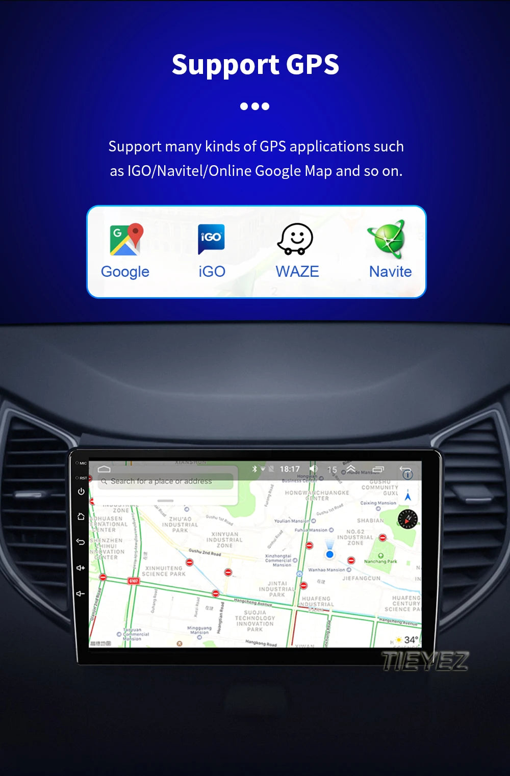 VW Polo/Jetta — Android 15, 2K QLED