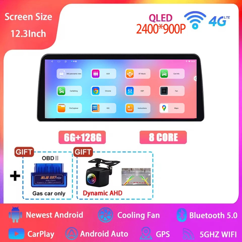 Honda CR-V 12.3" — QLED, Android 15, CarPlay