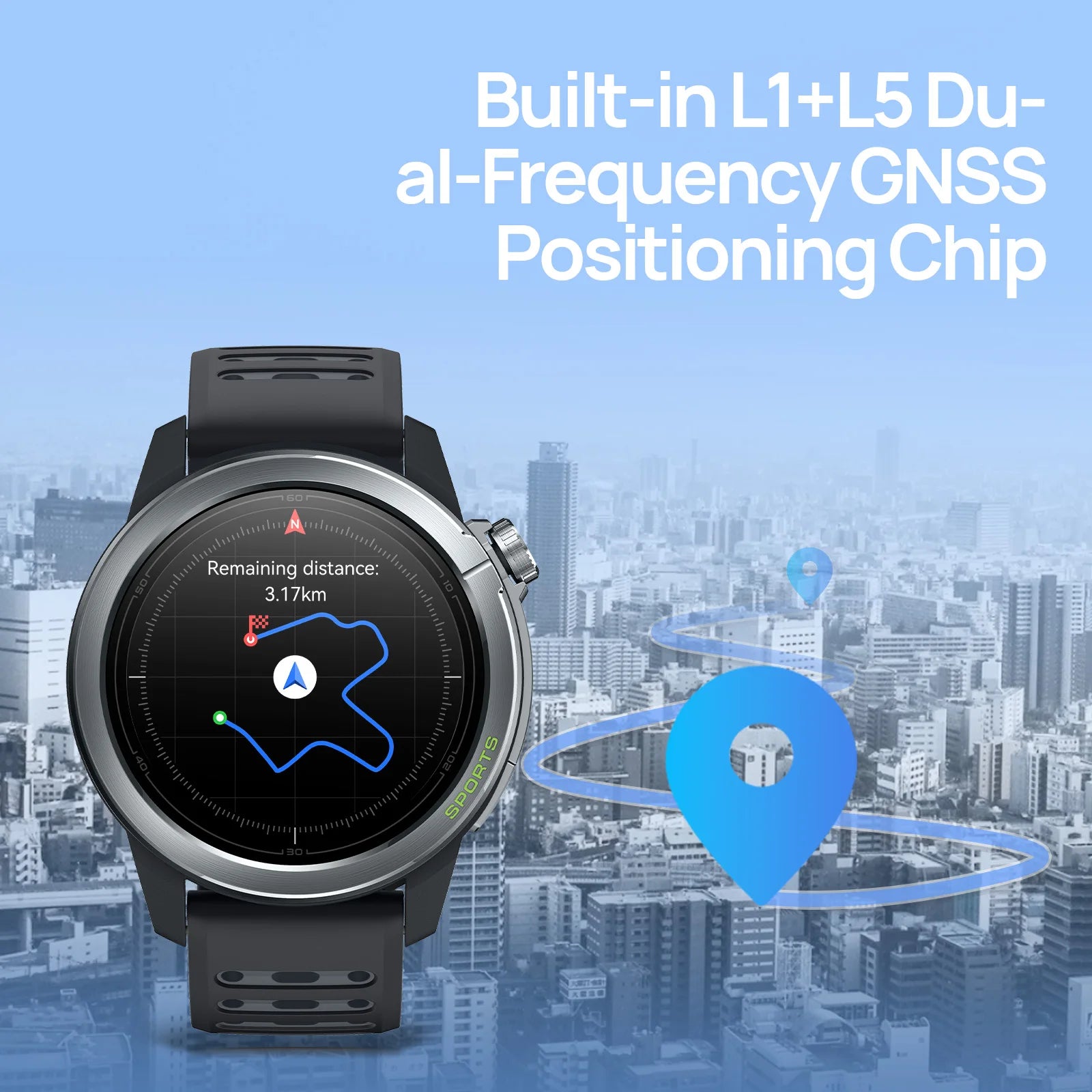 Mibro GS Active2 — AMOLED, GPS, 150+ Sports