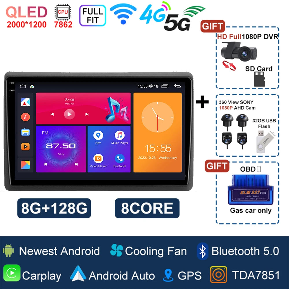 Dacia Duster Android 15 — GPS, CarPlay, Multimedia