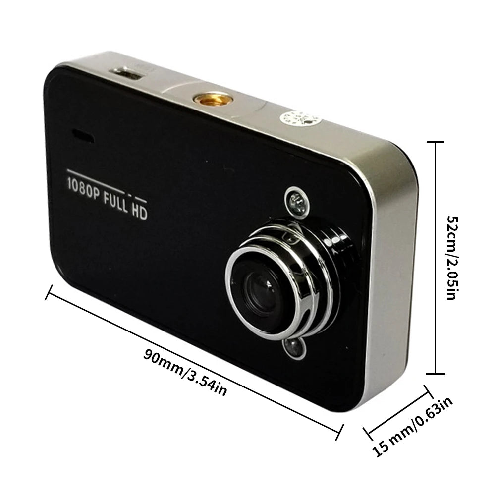 2.7" Dash Cam — GPS, Parking Monitor