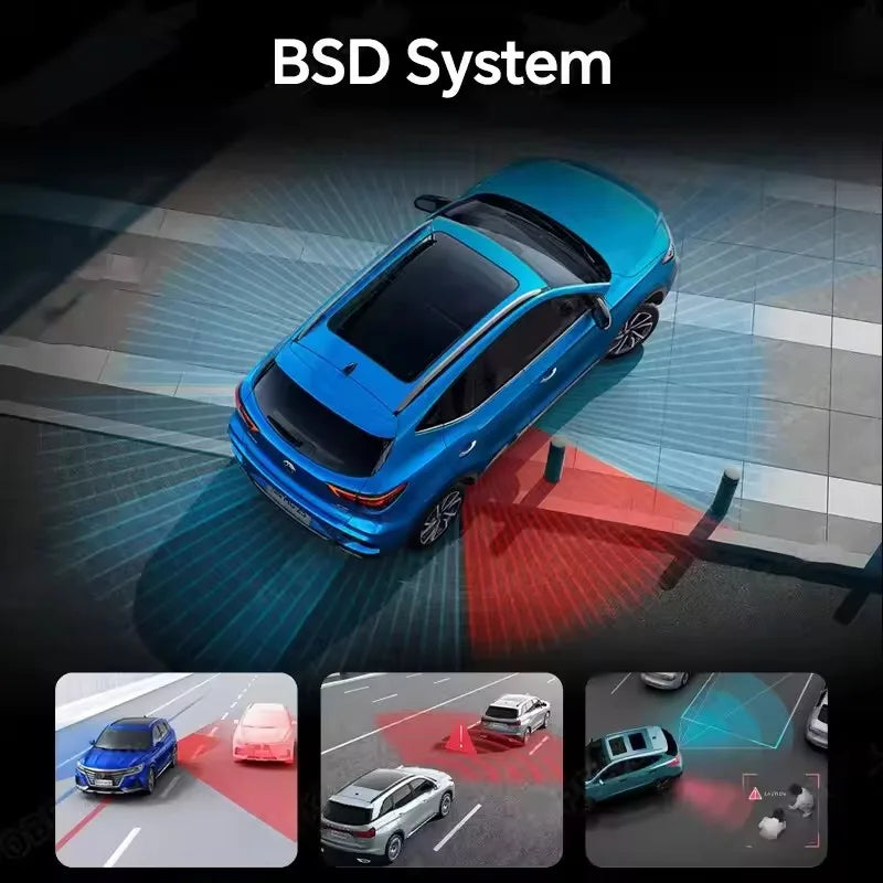 12" 4K Dash Cam — 360°, ADAS, Parking Mode