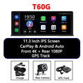 11.3" 4K Dashcam — CarPlay, Voice Control