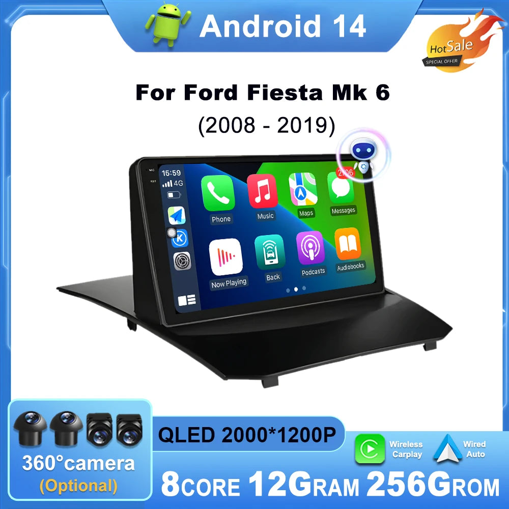 Ford Fiesta Wireless — CarPlay, DSP, GPS